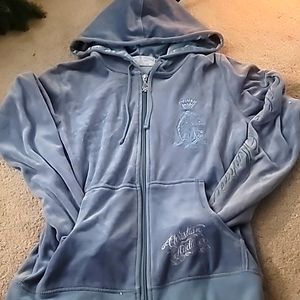Christain audigier velour hoodie